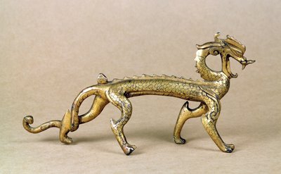 镀金青铜海龙，六朝 作者 不明
