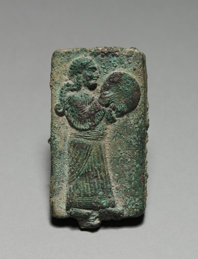 手工鼓手，公元前900-700年 作者 不明