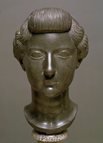 Livia Drusilla 的首领（公元前 56 年 - 公元 29 年）罗马，公元前 30 年（玄武岩） 作者 不明
