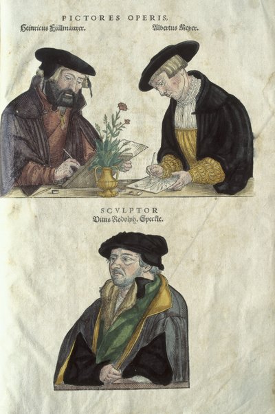Herbals Albrecht Mayer, Veil Rudolph Speckle and Heinrich Fullmaurer 作者 不明
