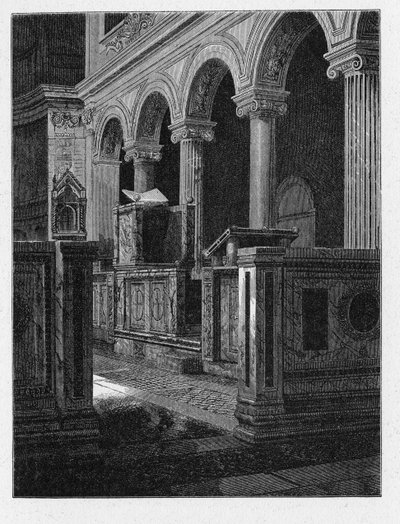 古罗马的历史。 1872 年的罗马版画 作者 不明
