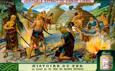 铁的历史：古代德国人的铁制品 作者 未知艺术家