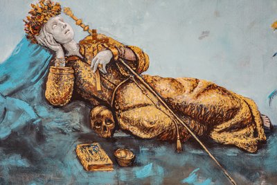 伊戈尔-斯卡利西-帕尔明特利的《神圣的罗萨莉亚》。巴拉罗.巴勒莫 作者 未知艺术家