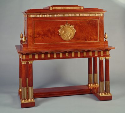 皇家红木秘书，大卫·伦琴（David Roentgen，1743-1807年），德语 作者 不明
