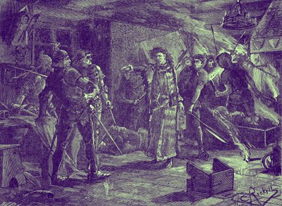1399 年反抗英格兰亨利四世的起义 作者 未知艺术家