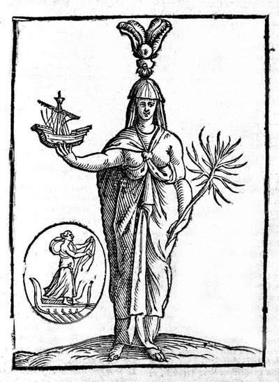 Isis (engraving) 作者 不明