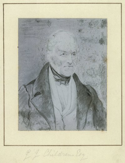 John George Children，英国科学家，约1841年 作者 不明