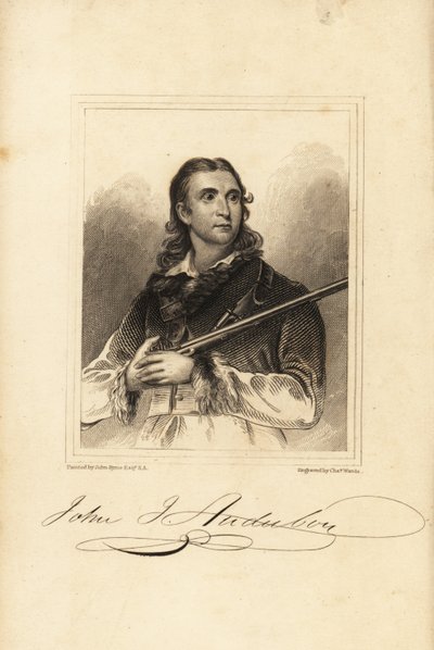 John James Audubon, American ornithologist, naturalist, and painter 作者 不明
