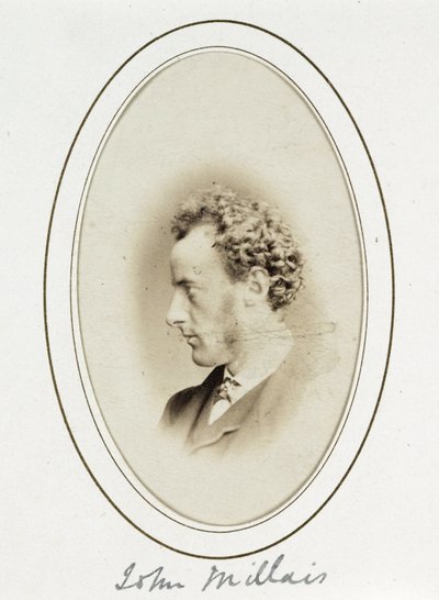约翰-米莱斯，约 1863 年 作者 未知艺术家