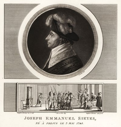 Joseph Emmanuel Sieyes，法国政治家和理论家 作者 不明