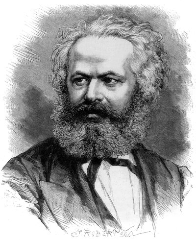 Karl Marx (engraving 作者 不明