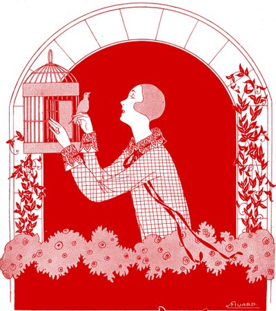 Les Modes de la Femme de France 1925 年 5 月 作者 未知艺术家