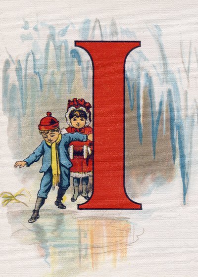 字母I：他们要滑下去了。ABC L