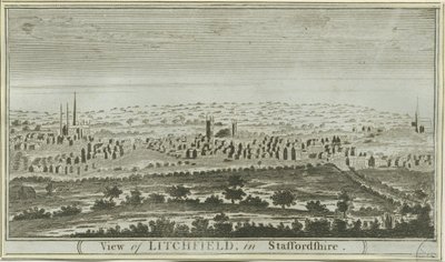 利奇菲尔德-西南景观：版画，nd [c 1780-85] 作者 不明
