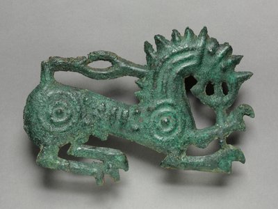 狮子斑块，公元前1000-500年 作者 不明