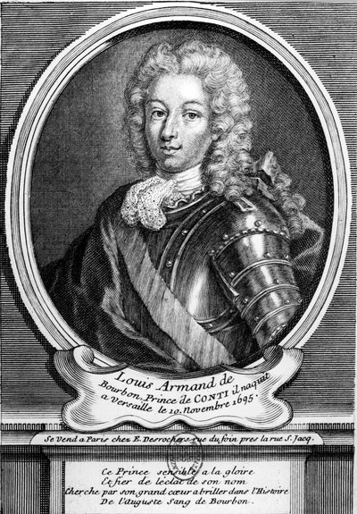 路易-阿尔芒二世，孔蒂亲王--路易-阿尔芒-德-波旁-孔蒂（1695-1727）--路易-阿尔芒-德-波旁，孔蒂亲王（1695年生在凡尔赛）。 作者 未知艺术家