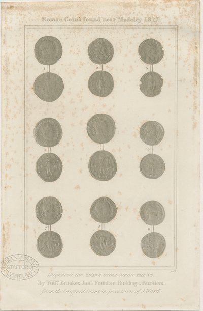Madeley-罗马硬币：雕刻，[c 1817] 作者 不明