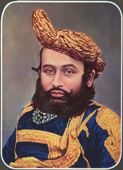 Mahabat Khan II ; 1851 - 1882 ; Junagadh ; Gujarat ; 印度 作者 未知艺术家