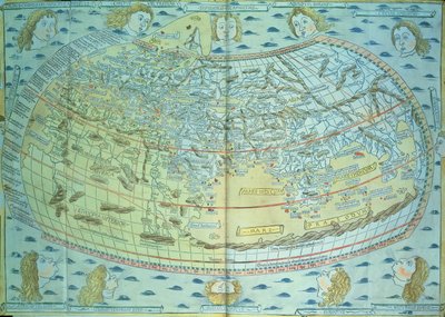 世界地图 作者 未知艺术家