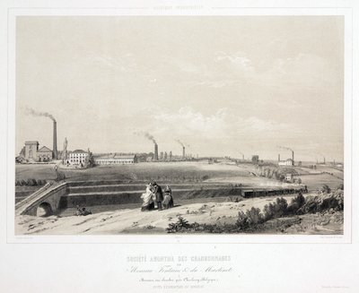Mining, Coal Monceau Fontaine & du Martinet Coalmining Ltd, Belgium 作者 不明