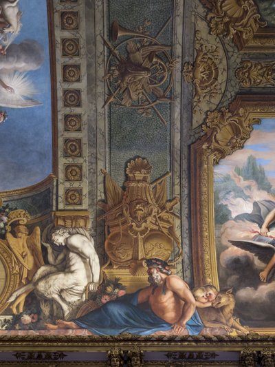 神话人物。 Francois Perrier (1594-1649) 的彩绘装饰 作者 不明