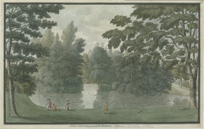 Needwood-Brickley Lodge：水彩画，1786年 作者 不明