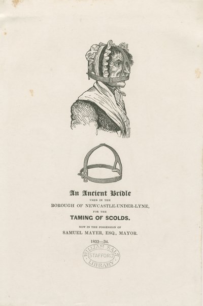 莱姆河畔纽卡斯尔-Sc的Bri绳：木刻版画，[c 1833-4] 作者 不明