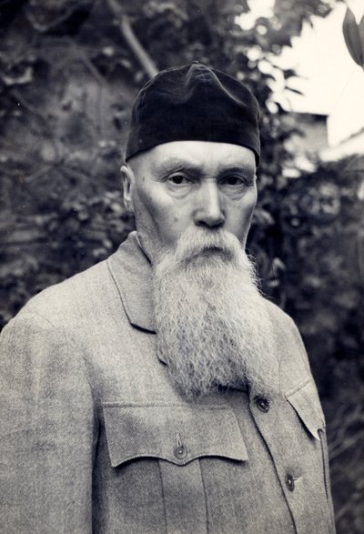 尼古拉斯-罗里奇，印度纳加尔，约1936-42（黑白照片）。 作者 不明