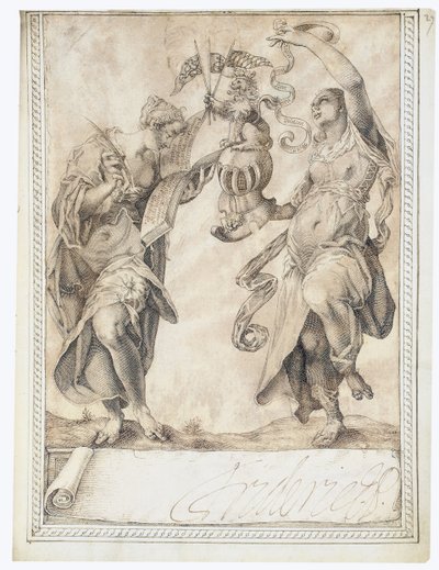 Philipp Hainhofer专辑Amicorum的页面，1596-1633年 作者 不明