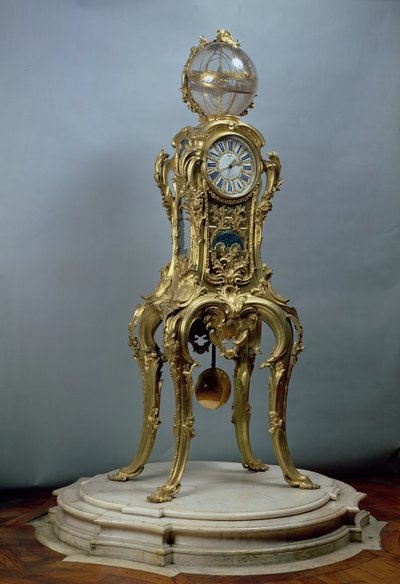 Passament 天文钟由 Jacques Caffieri (1678-1755) 为法国路易十五制作 作者 不明