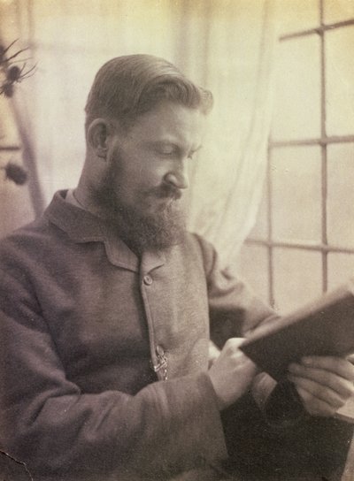 乔治·萧伯纳 (1856-1950) 年轻时的肖像 作者 不明