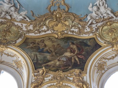 普赛克因金星的存在而有缺陷。 Charles Joseph Natoire (1700-1777) 的绘画 作者 不明
