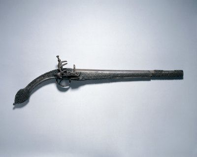 1700年代末至1800年代初，巴尔干地区的“鼠尾”米克利特锁式手枪 作者 不明