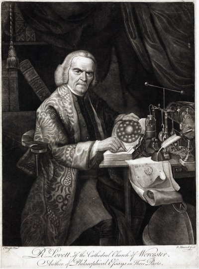 理查德·洛维特，英国物理学家，c 1750-1780 作者 不明