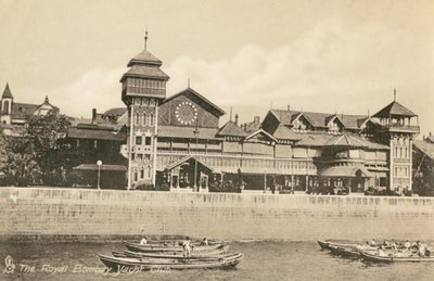 孟买皇家游艇俱乐部 RBYC，孟买，约 1900 年代（照片） 作者 未知艺术家