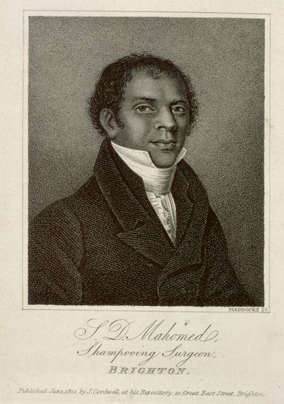 S.D. Mahomed，洗发外科医生，布莱顿，1826 年 作者 未知艺术家