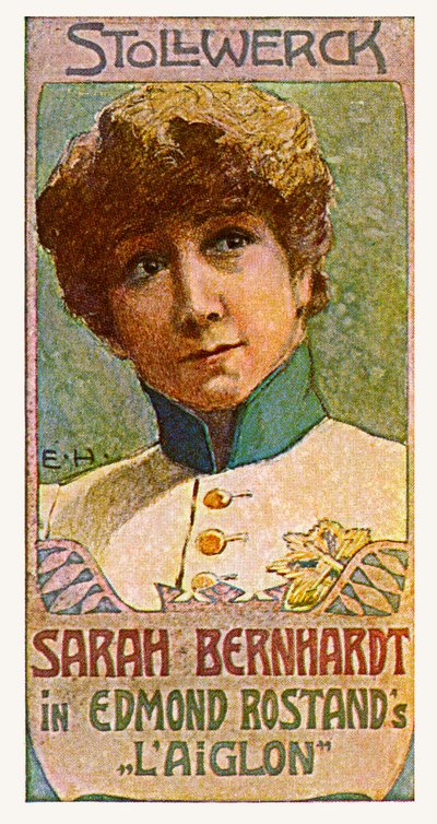 莎拉-伯恩哈特（Sarah Bernhardt）在埃德蒙-罗斯唐（Edmond Rostand）的《L