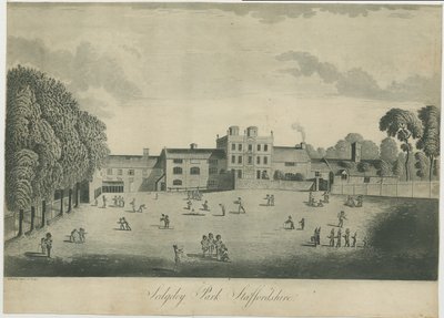 塞奇利公园学校：仿铜版画，nd [c 1797] 作者 不明