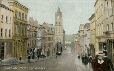 伦敦德里 Shipquay 街 作者 未知艺术家