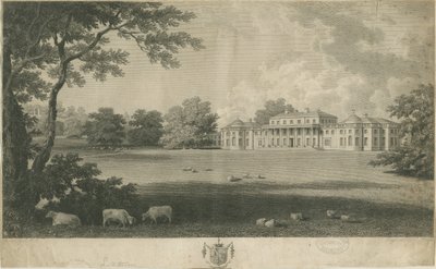 舒格伯勒大厅：雕刻，nd [c 1802] 作者 不明