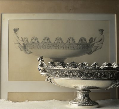 让-巴蒂斯特-克劳德-奥迪奥特（1753-1850）制作的银质切割画及其复制品。19世纪初 作者 不明
