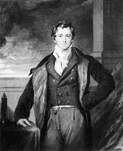 汉弗莱-戴维爵士，英国化学家，约1820年 作者 不明