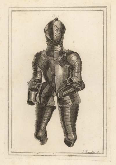 Suit of armour said to have belonged to the Duke of Monmouth 作者 不明