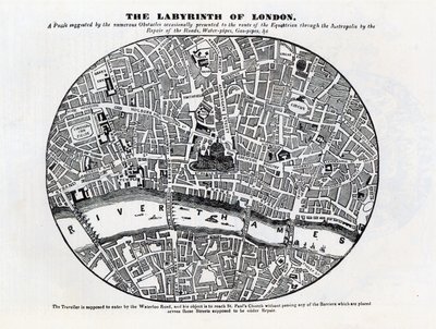 伦敦的 "迷宫"(The Labyrinth of London) 作者 不明