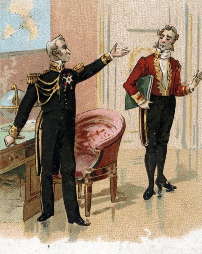 1830 年 4 月，海军大臣 Charles Lemercier de Longpre、男爵 d