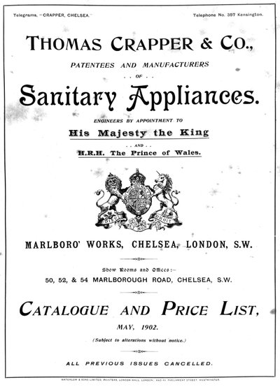 Thomas Crapper and Company 目录 Thomas Crapper and Company 目录 作者 不明