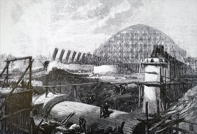 圣潘克拉斯火车站的建设 作者 不明