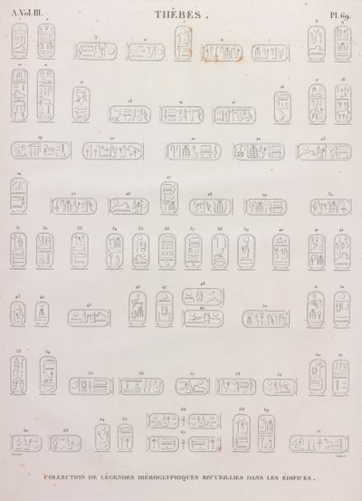 底比斯：象形文字 作者 不明