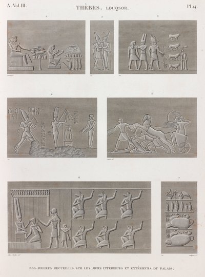 底比斯，卢克索尔 作者 不明
