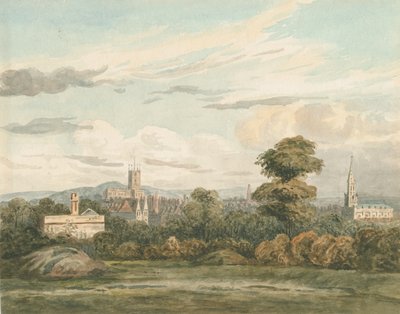 伍尔弗汉普顿（Wolverhampton）-南视图：水彩画，nd [c 1830] 作者 不明